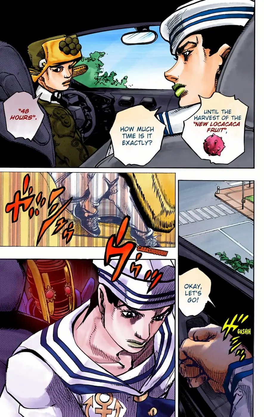 JoJo's Bizarre Adventure, Part 8: JoJolion Colored Manga, chapter 89, page 13
