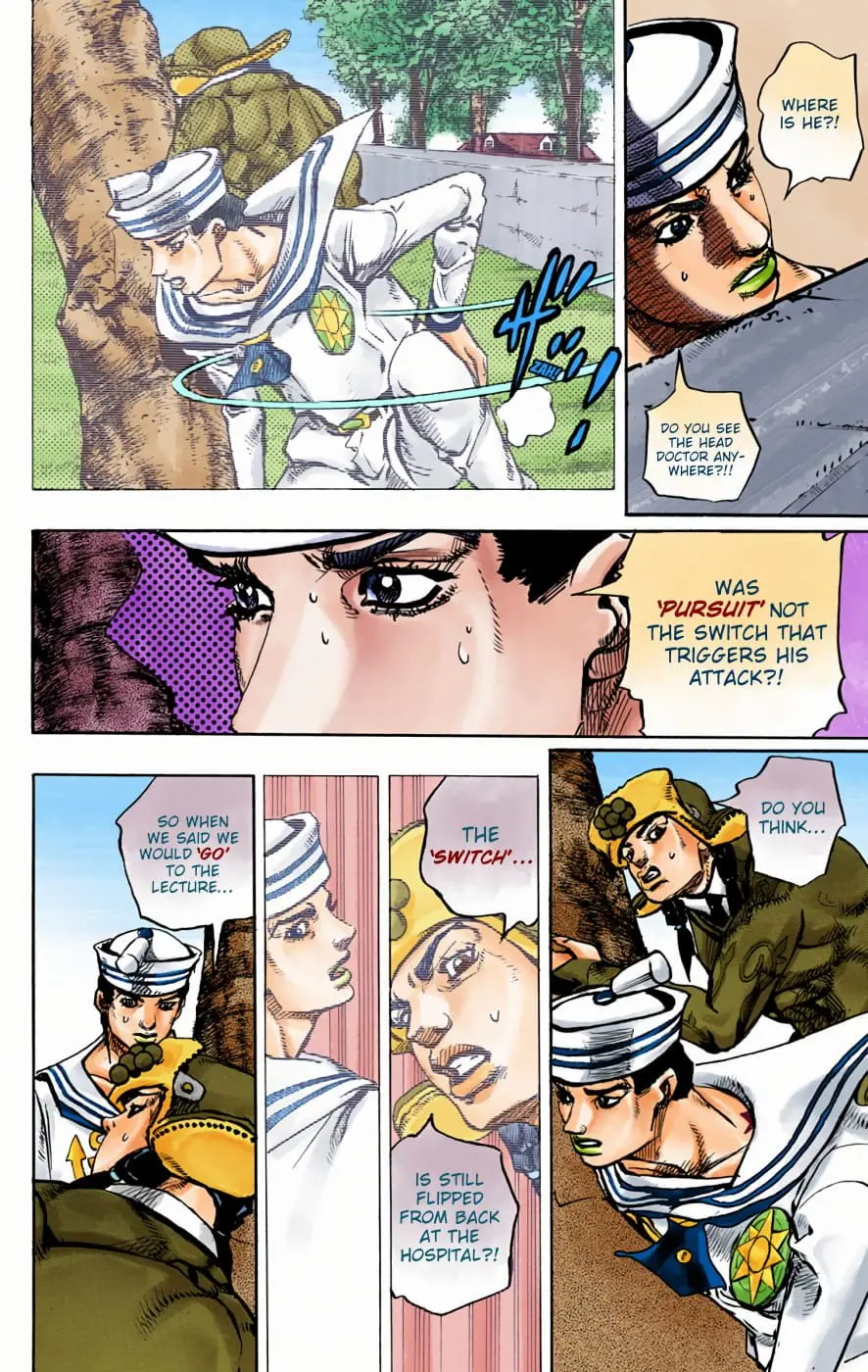 JoJo's Bizarre Adventure, Part 8: JoJolion Colored Manga, chapter 89, page 18