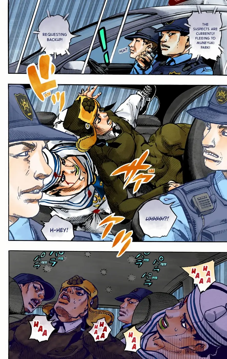 JoJo's Bizarre Adventure, Part 8: JoJolion Colored Manga, chapter 89, page 28