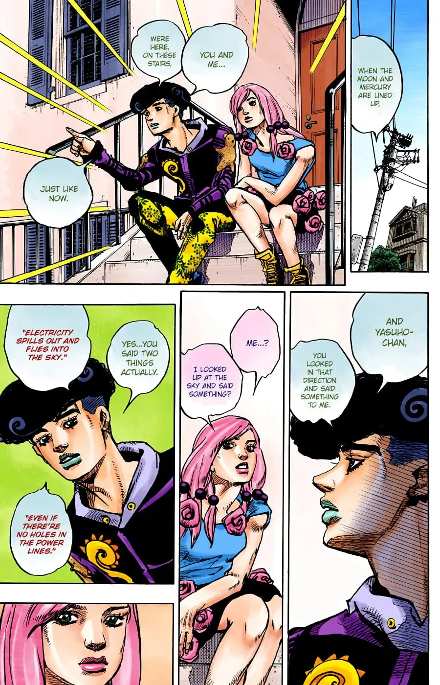 JoJo's Bizarre Adventure, Part 8: JoJolion Colored Manga, chapter 90, page 19