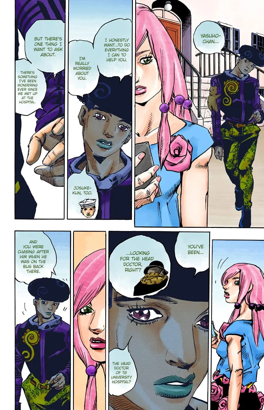 JoJo's Bizarre Adventure, Part 8: JoJolion Colored Manga, chapter 90, page 28