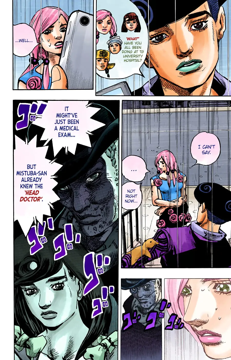 JoJo's Bizarre Adventure, Part 8: JoJolion Colored Manga, chapter 91, page 9