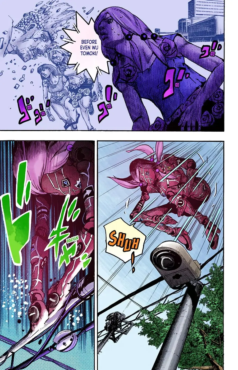 JoJo's Bizarre Adventure, Part 8: JoJolion Colored Manga, chapter 91, page 10