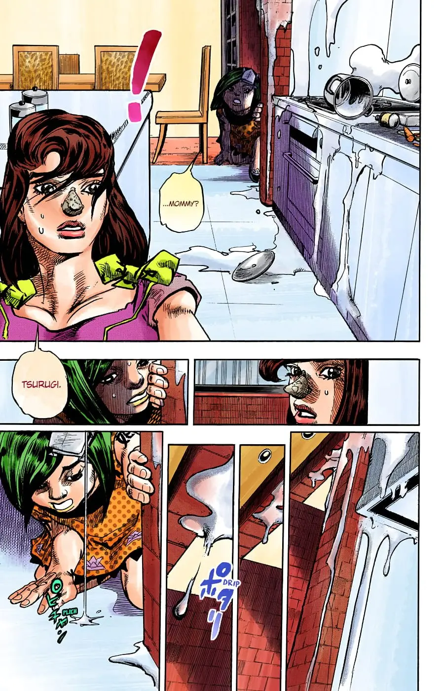 JoJo's Bizarre Adventure, Part 8: JoJolion Colored Manga, chapter 91, page 28