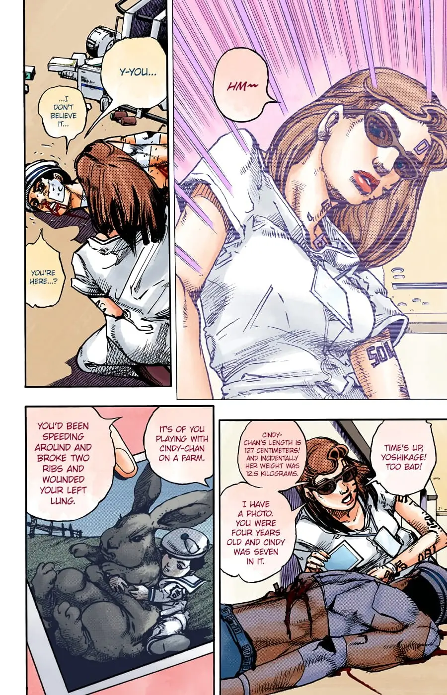JoJo's Bizarre Adventure, Part 8: JoJolion Colored Manga, chapter 92, page 7