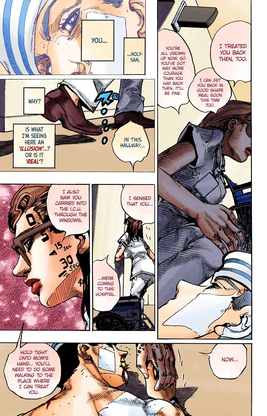 JoJo's Bizarre Adventure, Part 8: JoJolion Colored Manga, chapter 92, page 8