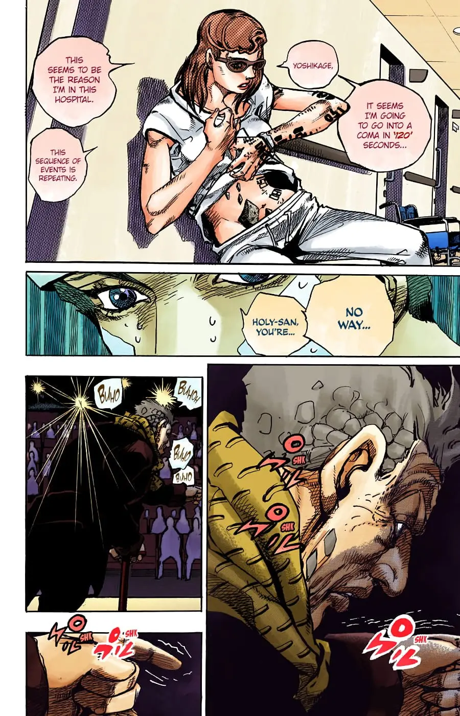 JoJo's Bizarre Adventure, Part 8: JoJolion Colored Manga, chapter 92, page 13