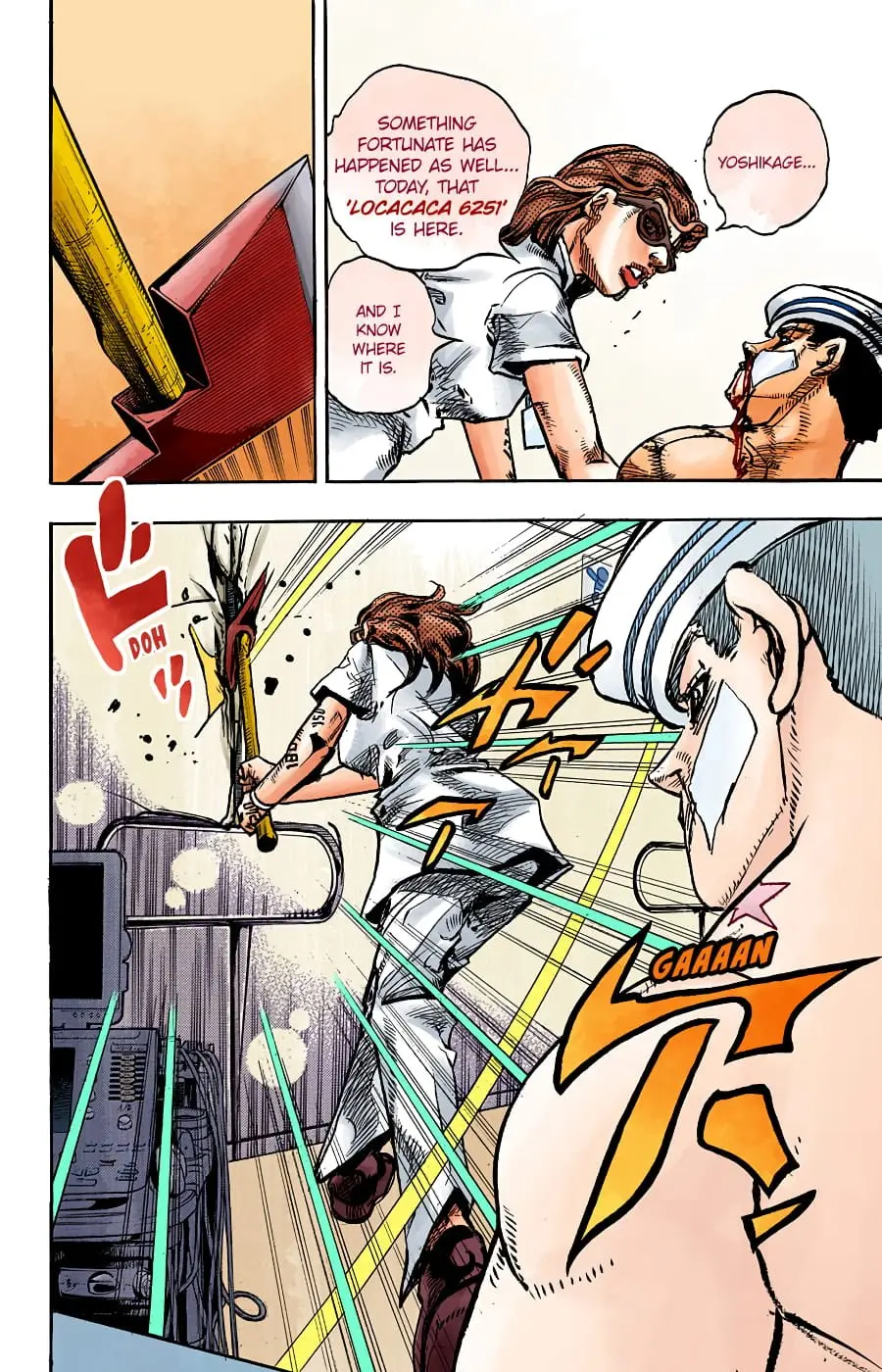 JoJo's Bizarre Adventure, Part 8: JoJolion Colored Manga, chapter 92, page 23