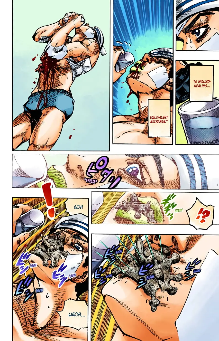 JoJo's Bizarre Adventure, Part 8: JoJolion Colored Manga, chapter 92, page 29