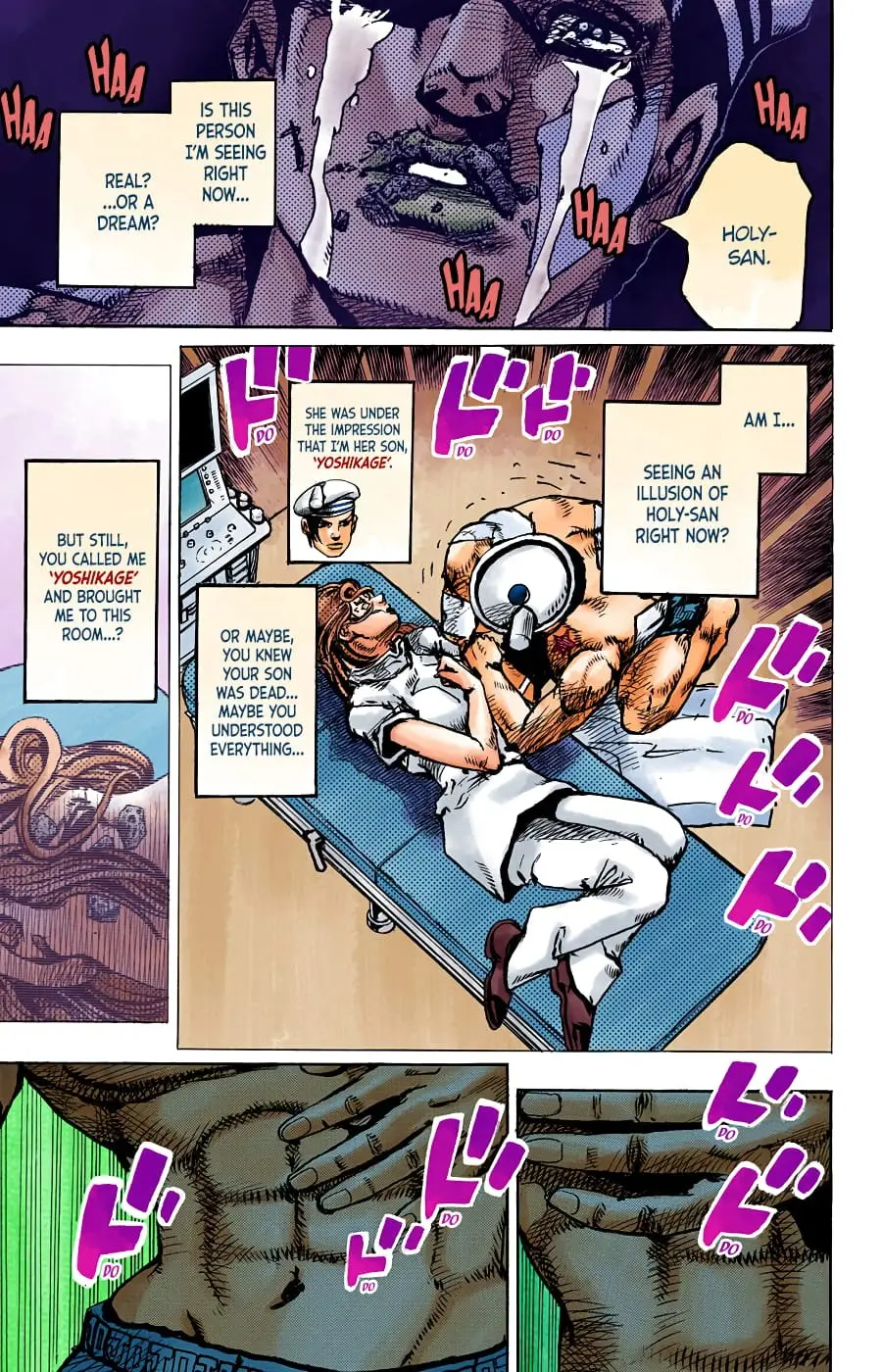 JoJo's Bizarre Adventure, Part 8: JoJolion Colored Manga, chapter 92, page 36