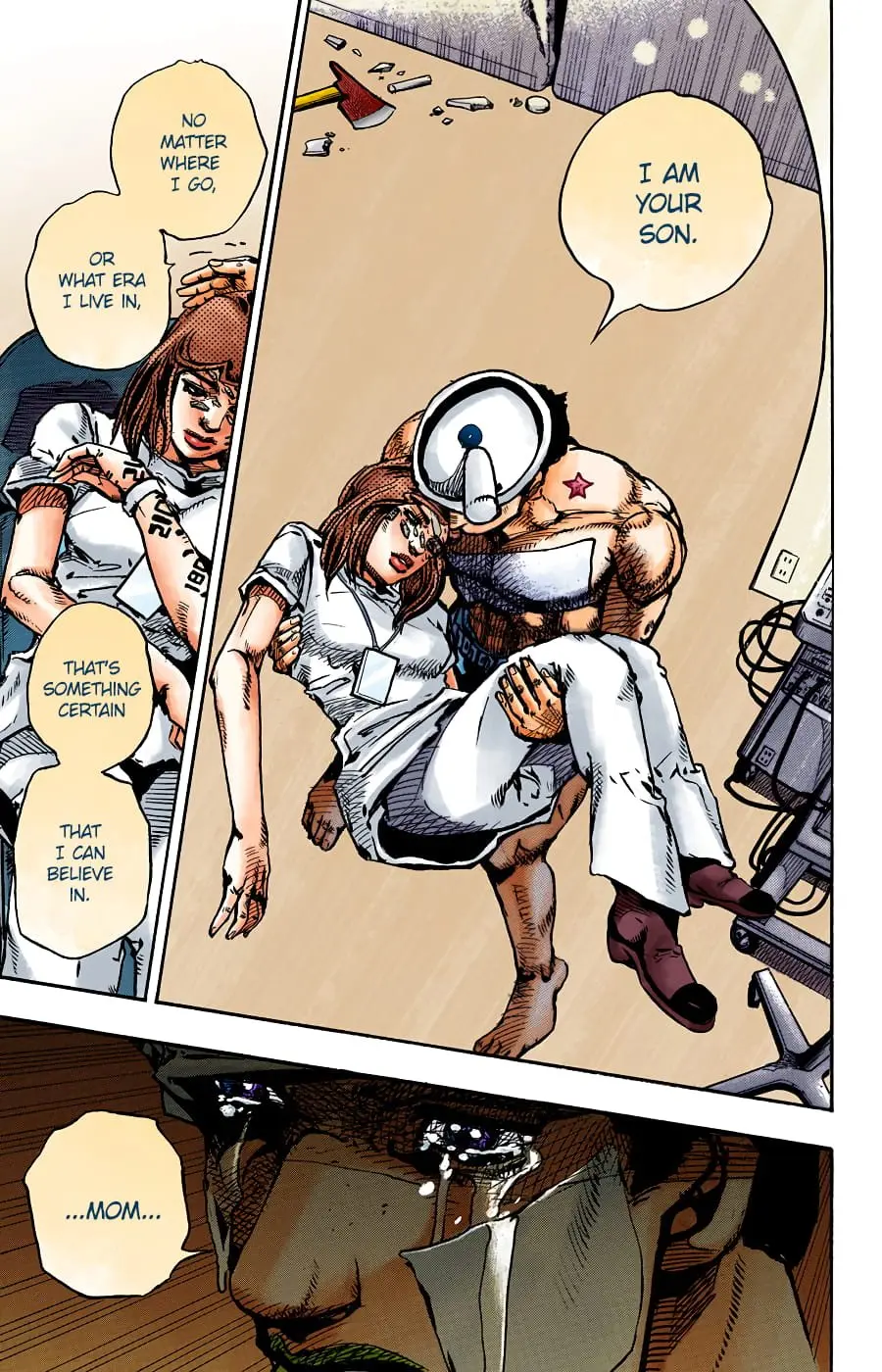 JoJo's Bizarre Adventure, Part 8: JoJolion Colored Manga, chapter 92, page 38