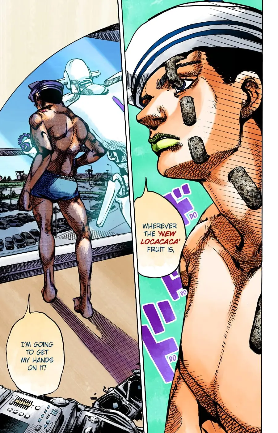 JoJo's Bizarre Adventure, Part 8: JoJolion Colored Manga, chapter 92, page 41