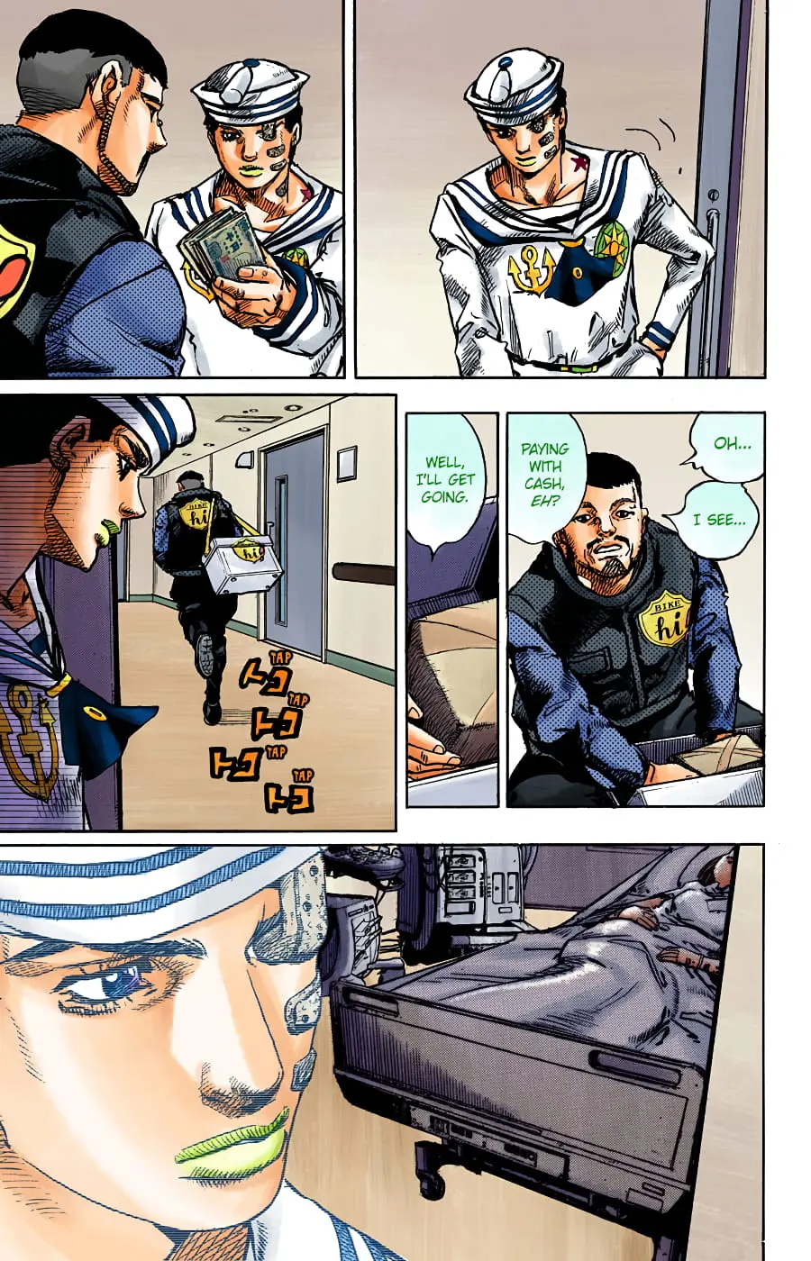 JoJo's Bizarre Adventure, Part 8: JoJolion Colored Manga, chapter 93, page 6