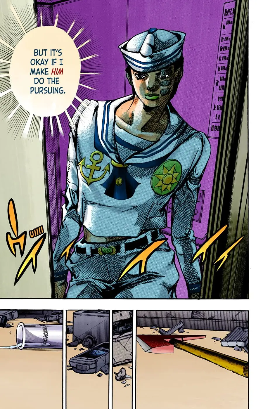 JoJo's Bizarre Adventure, Part 8: JoJolion Colored Manga, chapter 93, page 8