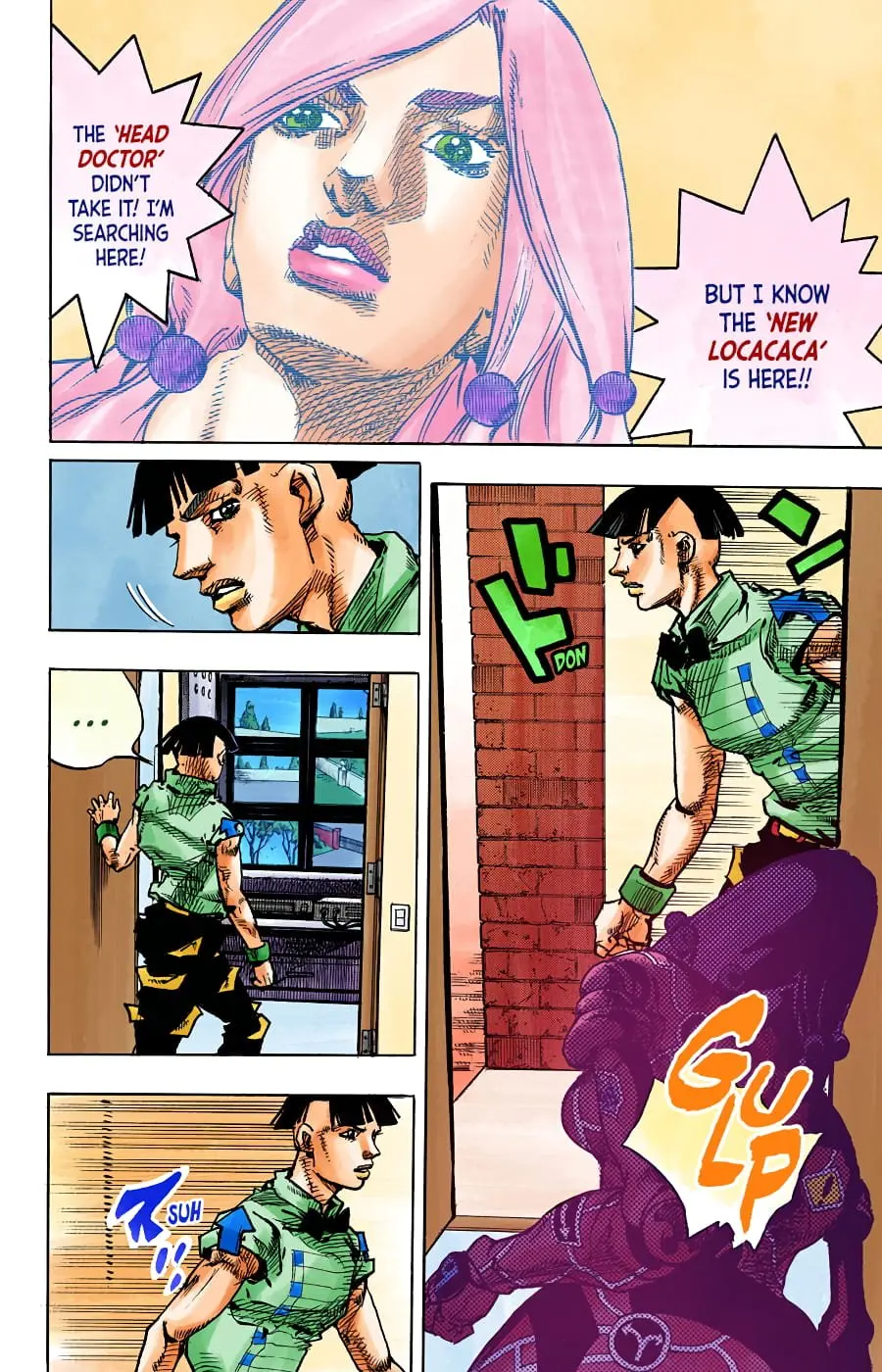 JoJo's Bizarre Adventure, Part 8: JoJolion Colored Manga, chapter 93, page 13