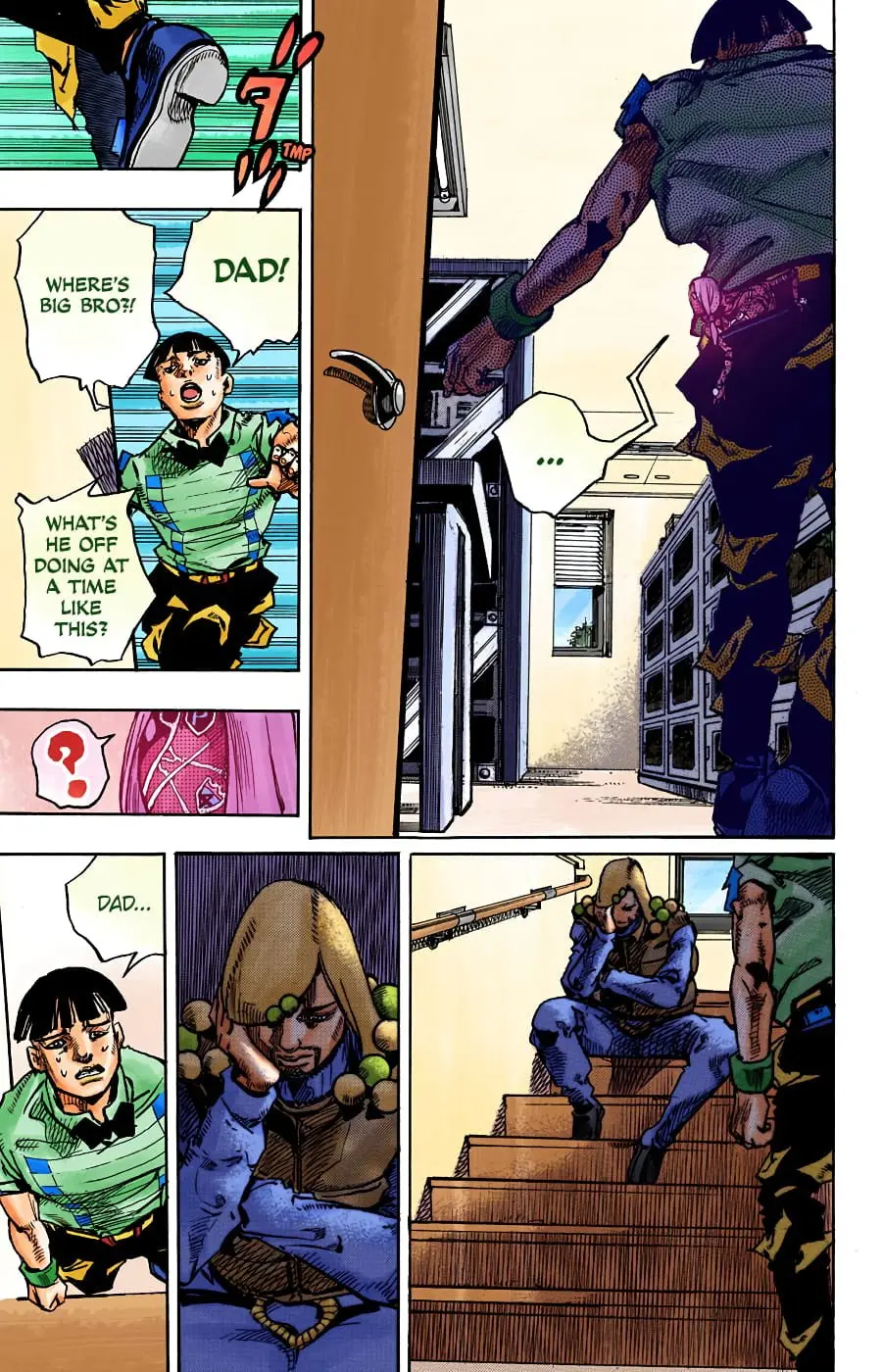 JoJo's Bizarre Adventure, Part 8: JoJolion Colored Manga, chapter 93, page 16