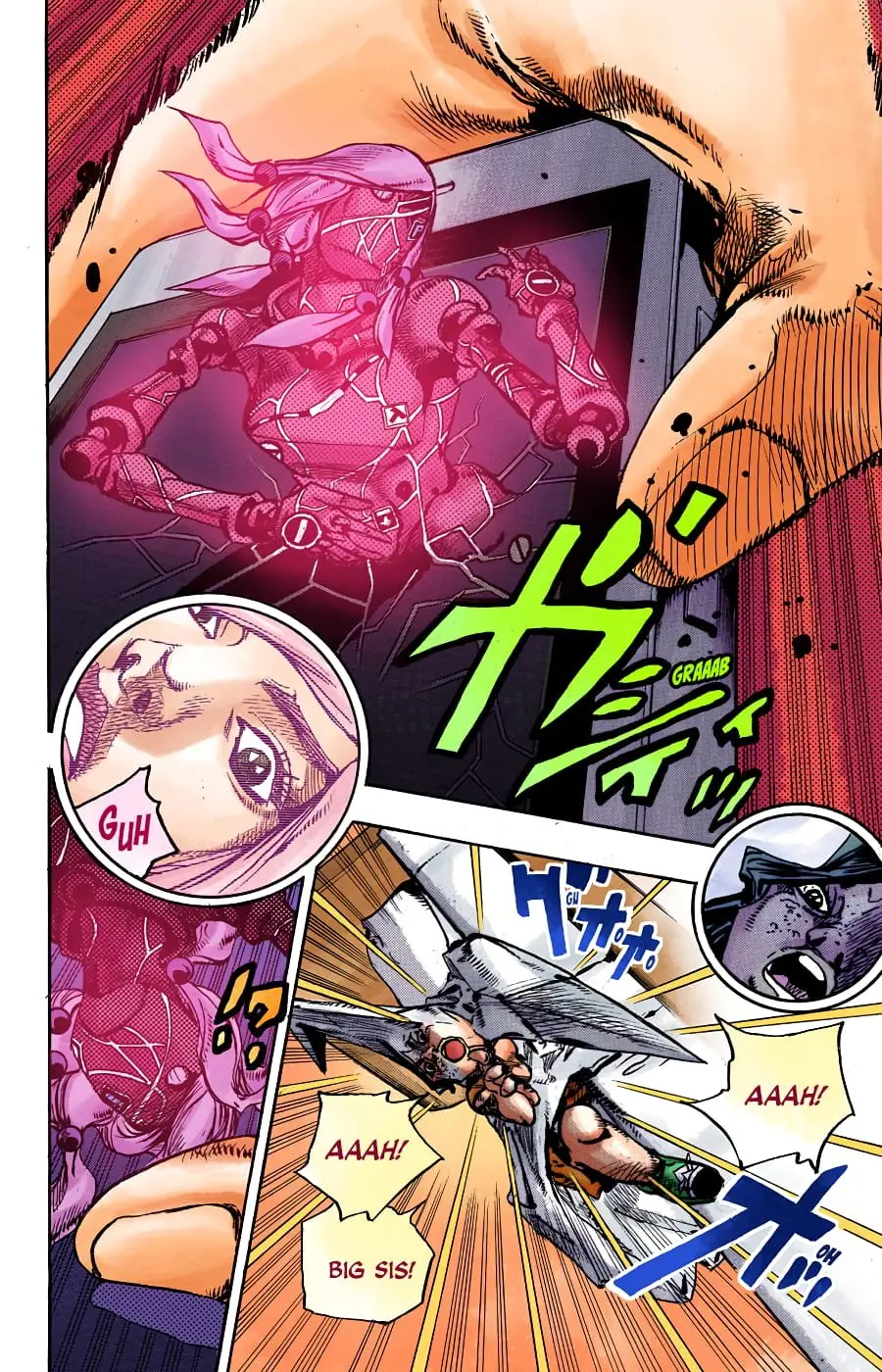 JoJo's Bizarre Adventure, Part 8: JoJolion Colored Manga, chapter 93, page 25
