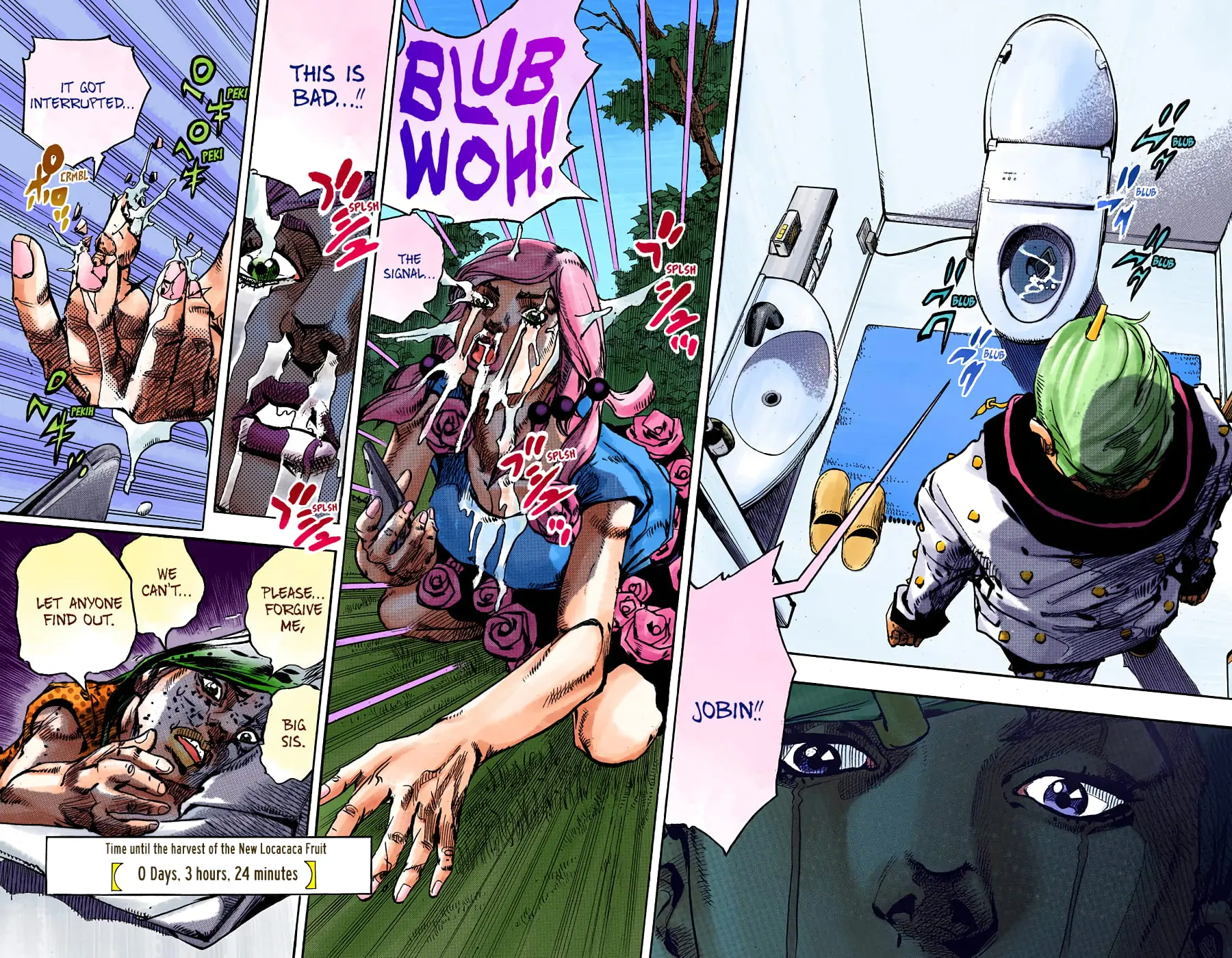 JoJo's Bizarre Adventure, Part 8: JoJolion Colored Manga, chapter 93, page 28