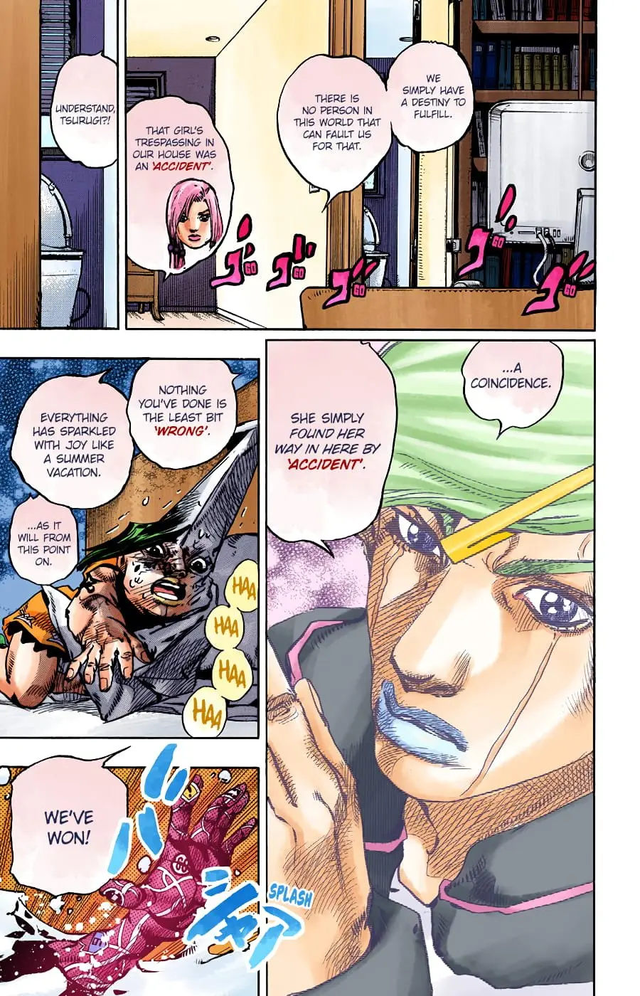 JoJo's Bizarre Adventure, Part 8: JoJolion Colored Manga, chapter 94, page 4