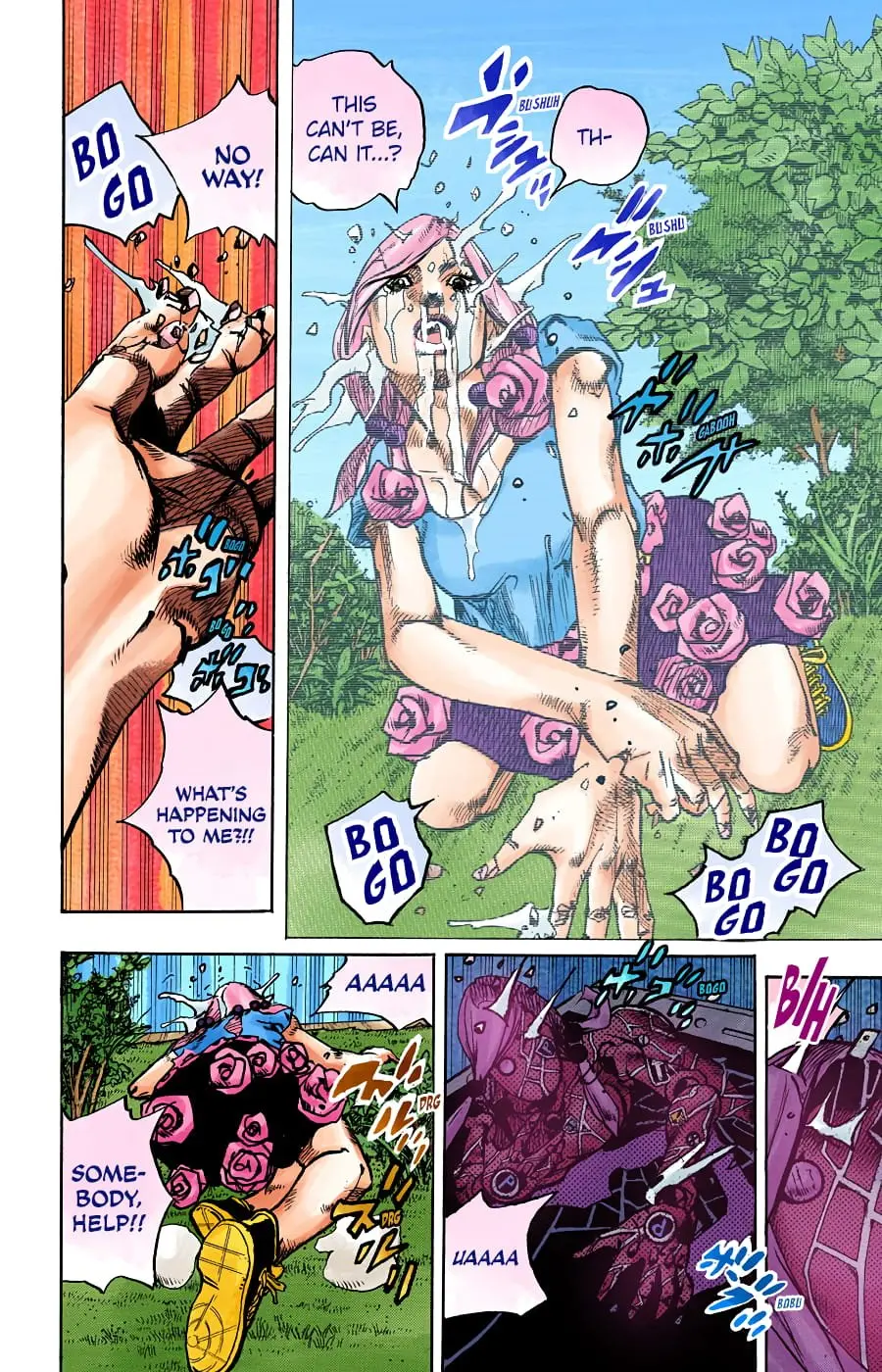 JoJo's Bizarre Adventure, Part 8: JoJolion Colored Manga, chapter 94, page 7