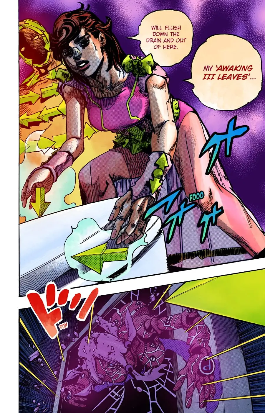JoJo's Bizarre Adventure, Part 8: JoJolion Colored Manga, chapter 94, page 28