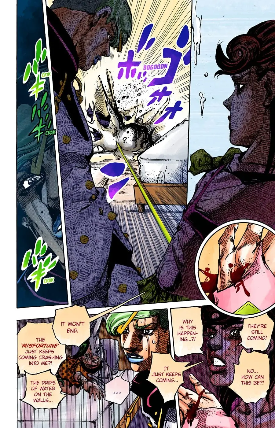 JoJo's Bizarre Adventure, Part 8: JoJolion Colored Manga, chapter 94, page 32