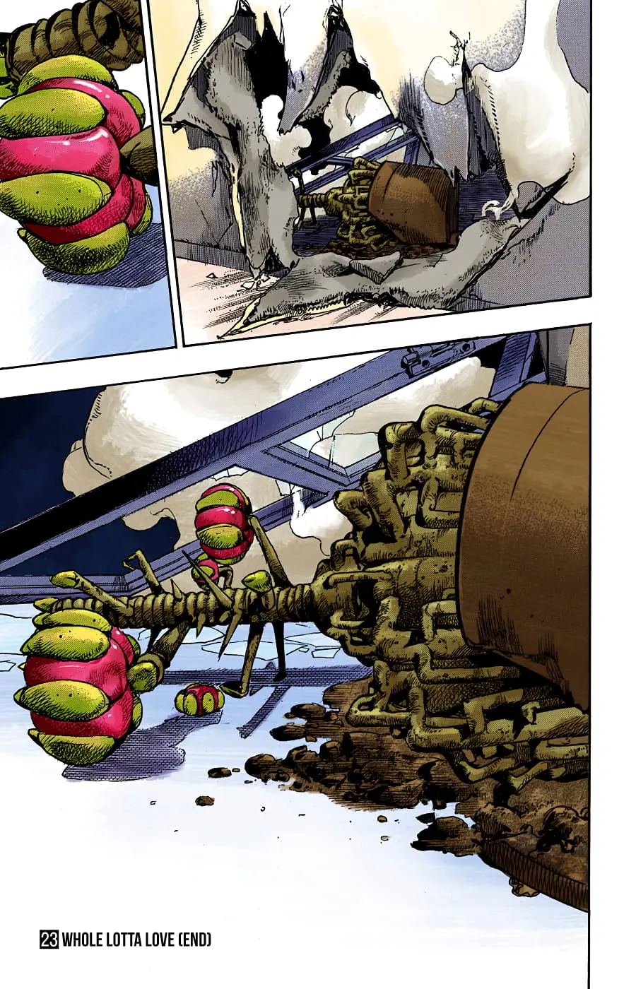 JoJo's Bizarre Adventure, Part 8: JoJolion Colored Manga, chapter 94, page 35