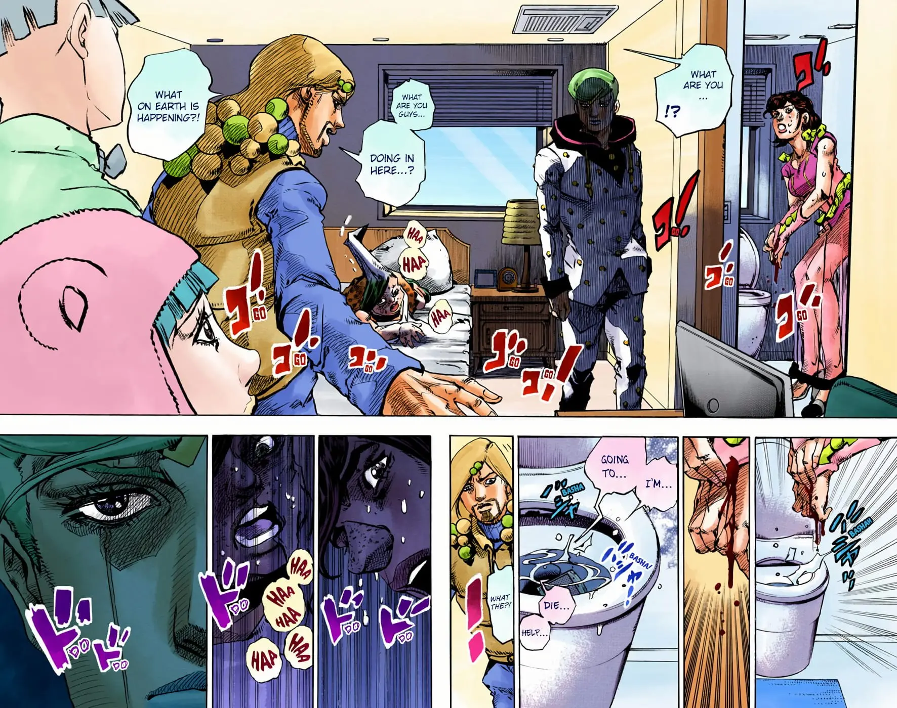 JoJo's Bizarre Adventure, Part 8: JoJolion Colored Manga, chapter 95, page 9