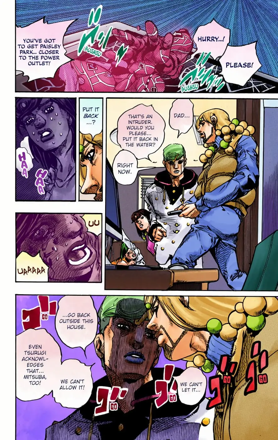 JoJo's Bizarre Adventure, Part 8: JoJolion Colored Manga, chapter 95, page 15