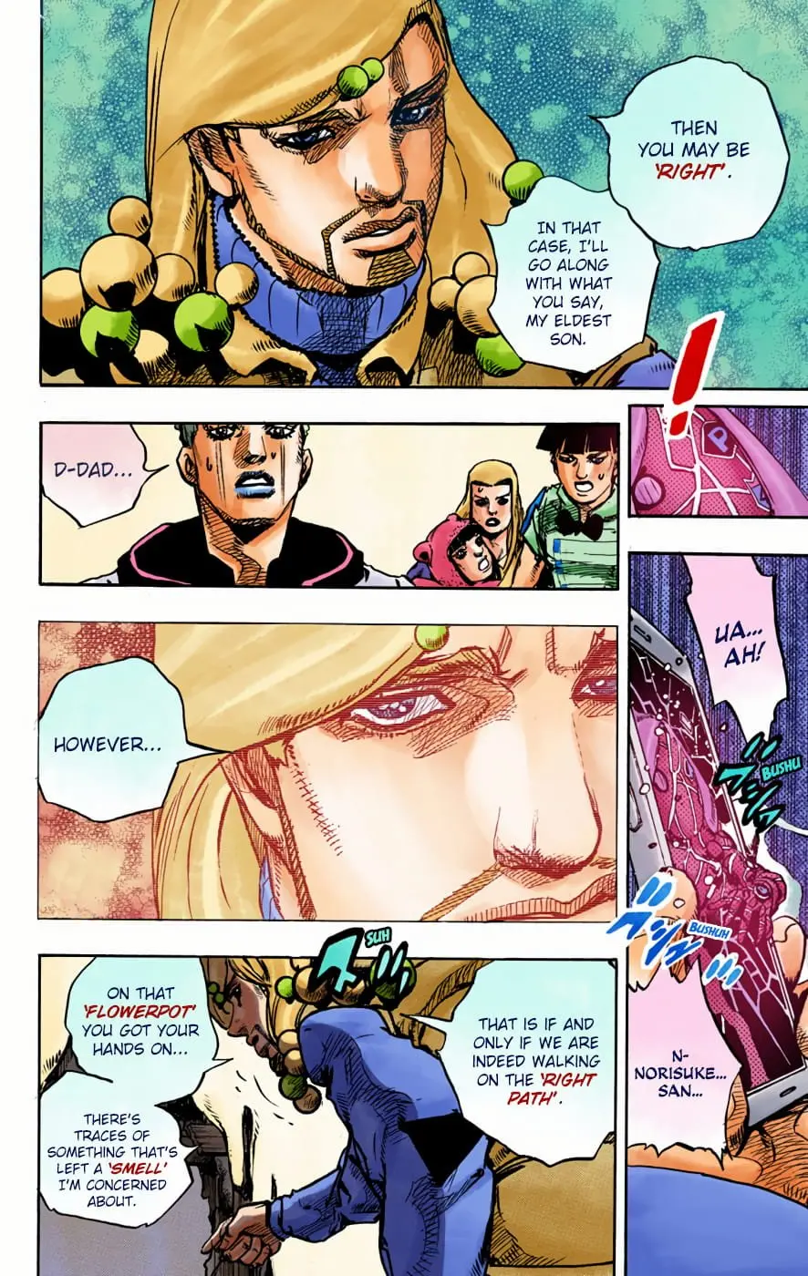 JoJo's Bizarre Adventure, Part 8: JoJolion Colored Manga, chapter 95, page 19