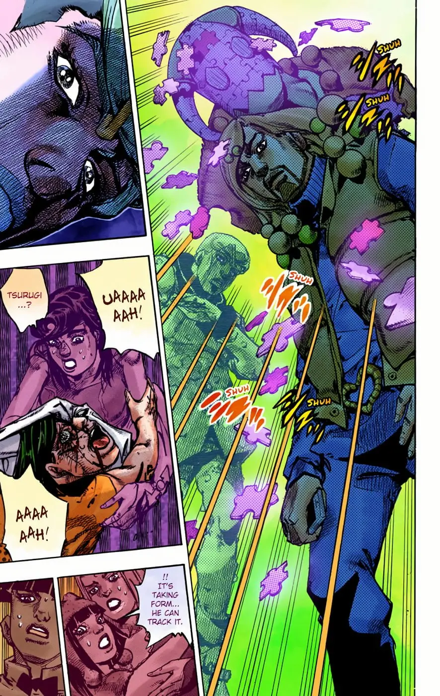 JoJo's Bizarre Adventure, Part 8: JoJolion Colored Manga, chapter 95, page 22