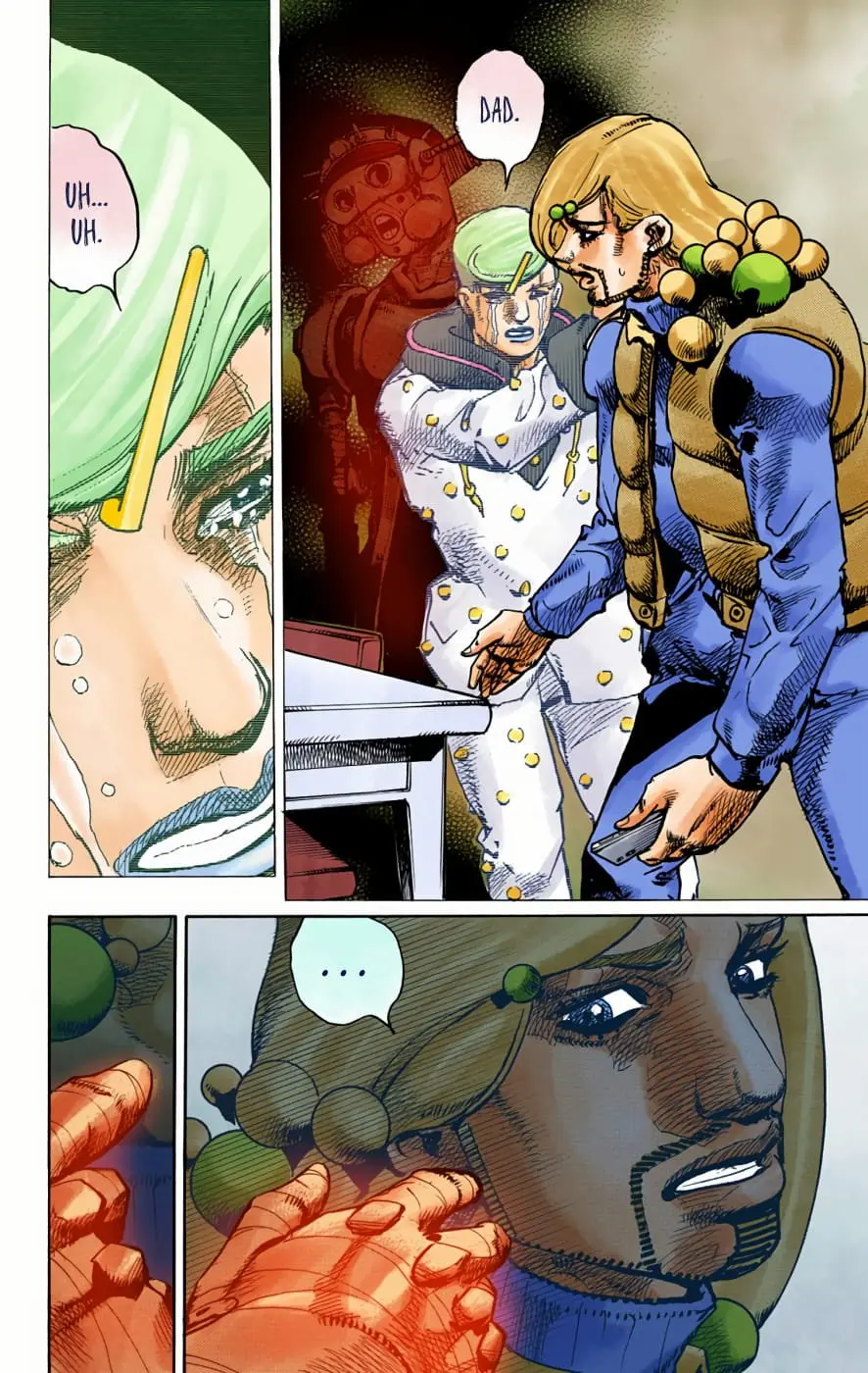 JoJo's Bizarre Adventure, Part 8: JoJolion Colored Manga, chapter 95, page 28