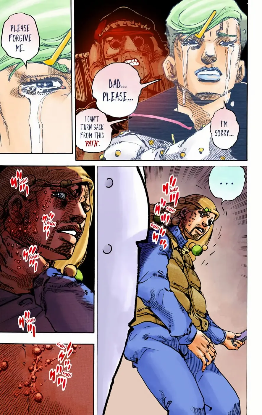 JoJo's Bizarre Adventure, Part 8: JoJolion Colored Manga, chapter 95, page 29