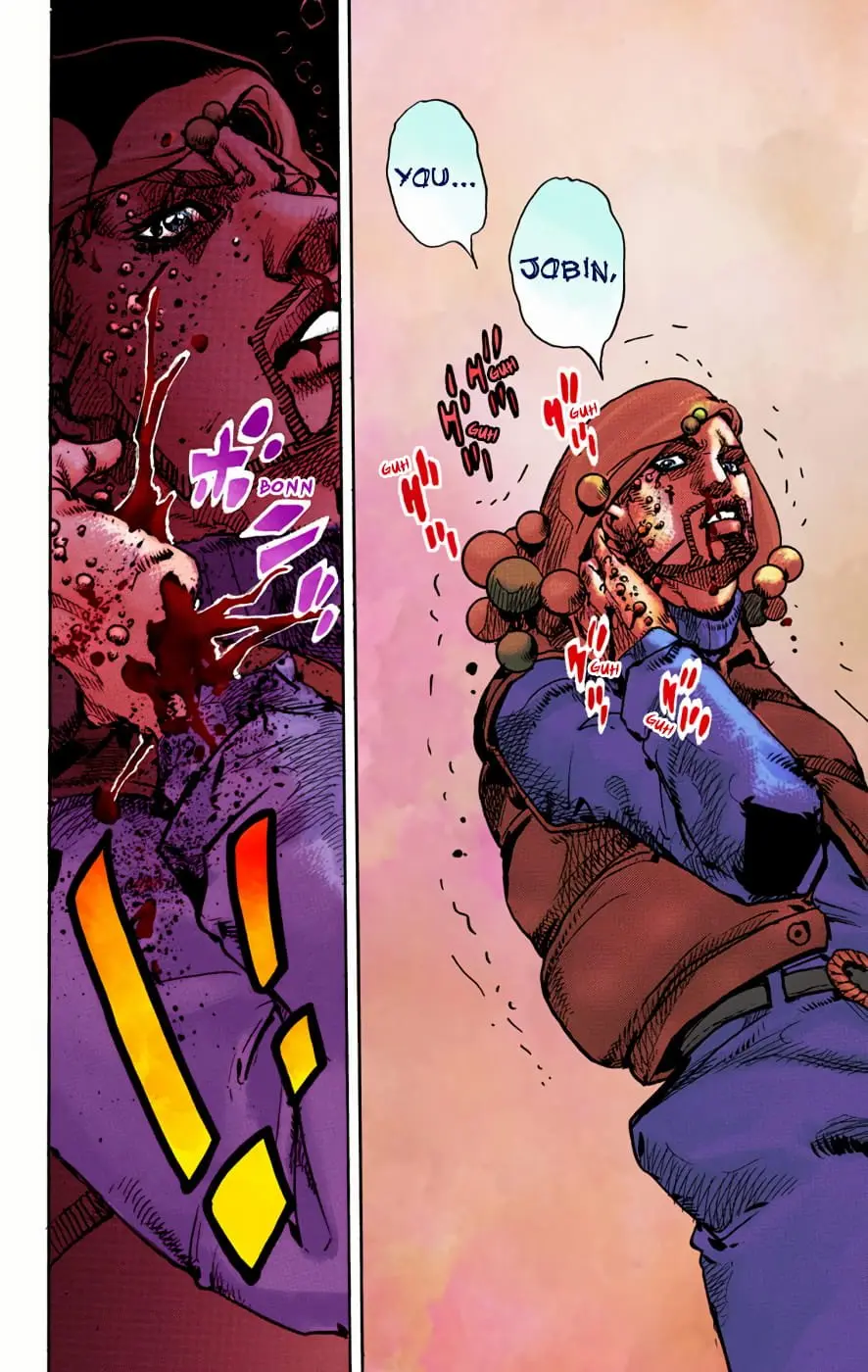 JoJo's Bizarre Adventure, Part 8: JoJolion Colored Manga, chapter 95, page 30