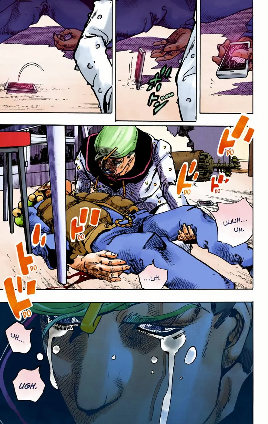 JoJo's Bizarre Adventure, Part 8: JoJolion Colored Manga, chapter 95, page 33