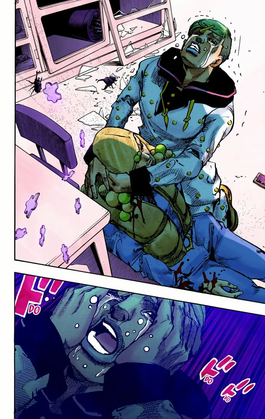 JoJo's Bizarre Adventure, Part 8: JoJolion Colored Manga, chapter 95, page 34