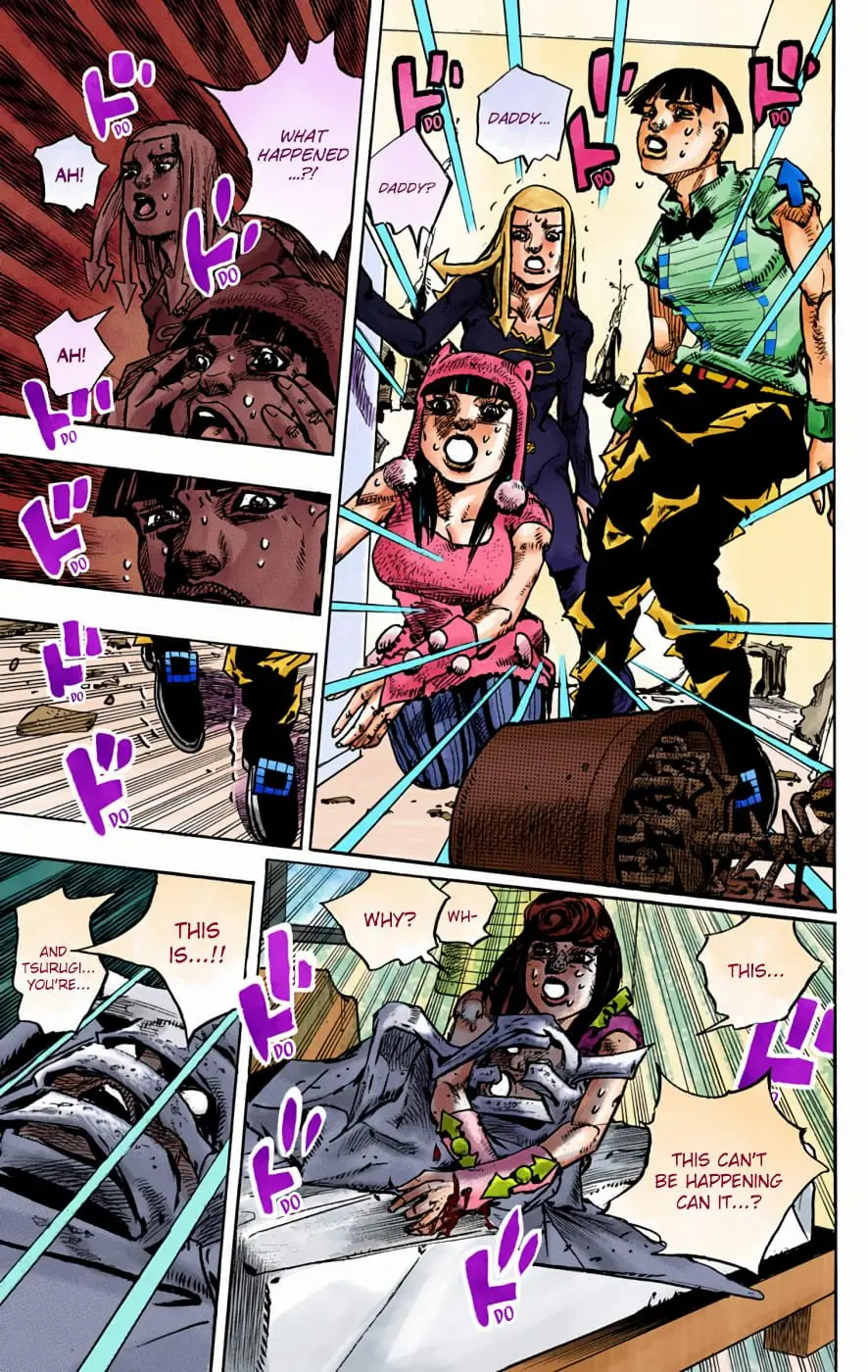JoJo's Bizarre Adventure, Part 8: JoJolion Colored Manga, chapter 95, page 35