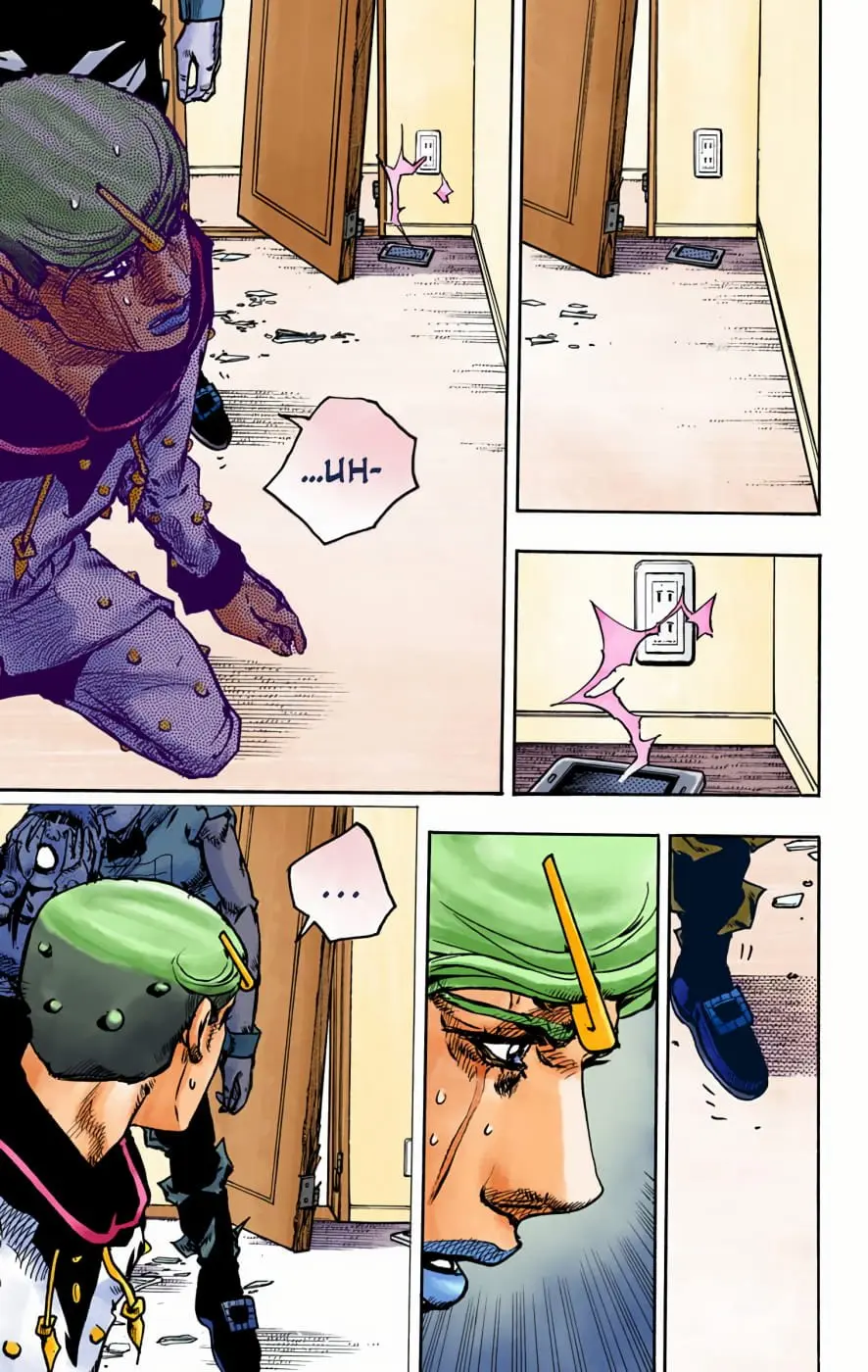 JoJo's Bizarre Adventure, Part 8: JoJolion Colored Manga, chapter 95, page 40