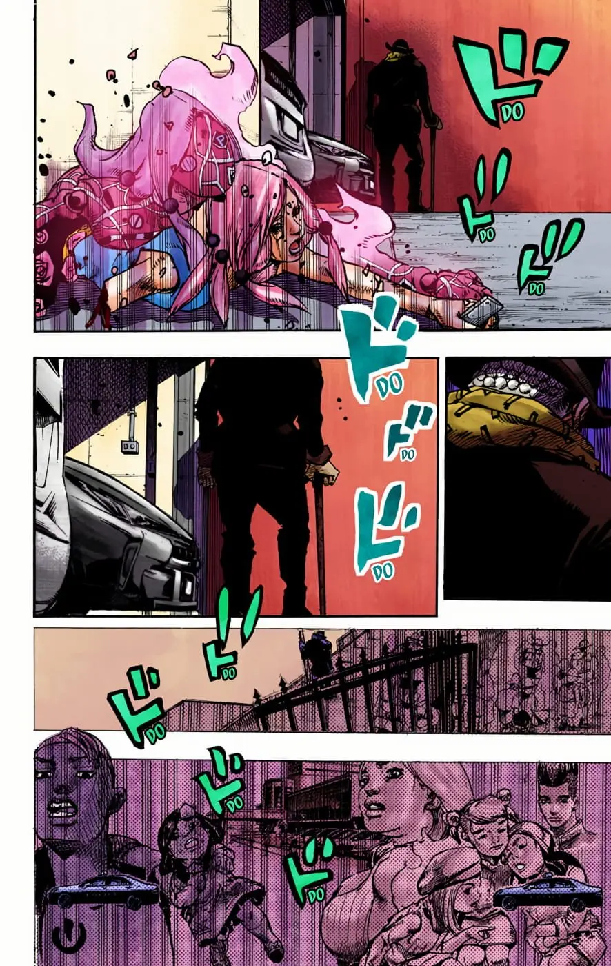 JoJo's Bizarre Adventure, Part 8: JoJolion Colored Manga, chapter 95, page 43