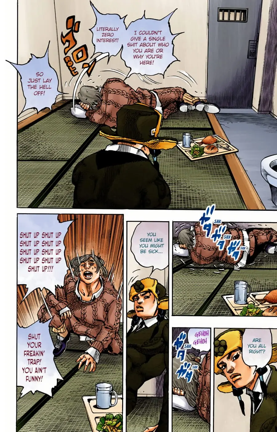 JoJo's Bizarre Adventure, Part 8: JoJolion Colored Manga, chapter 96, page 4