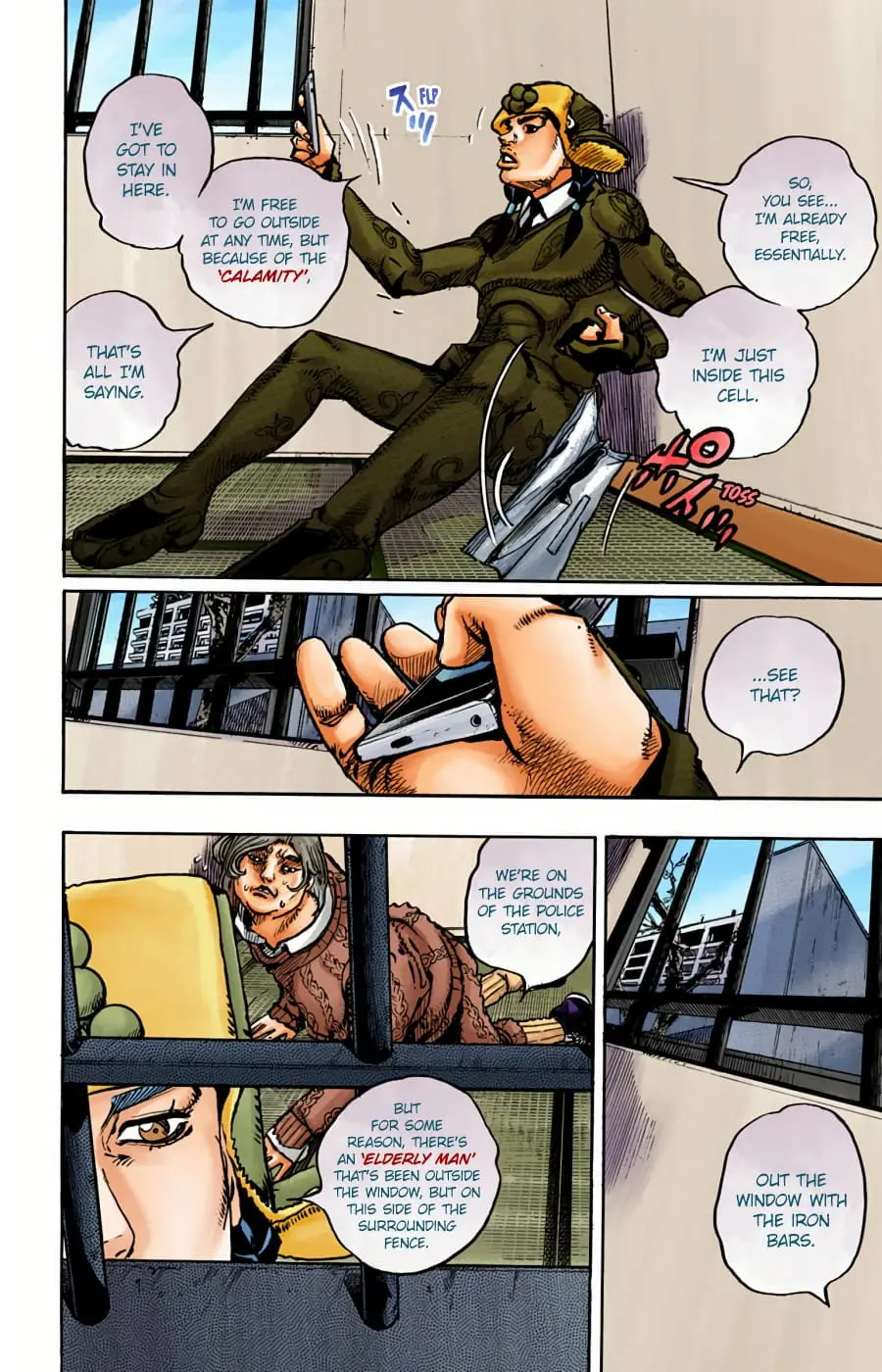 JoJo's Bizarre Adventure, Part 8: JoJolion Colored Manga, chapter 96, page 6