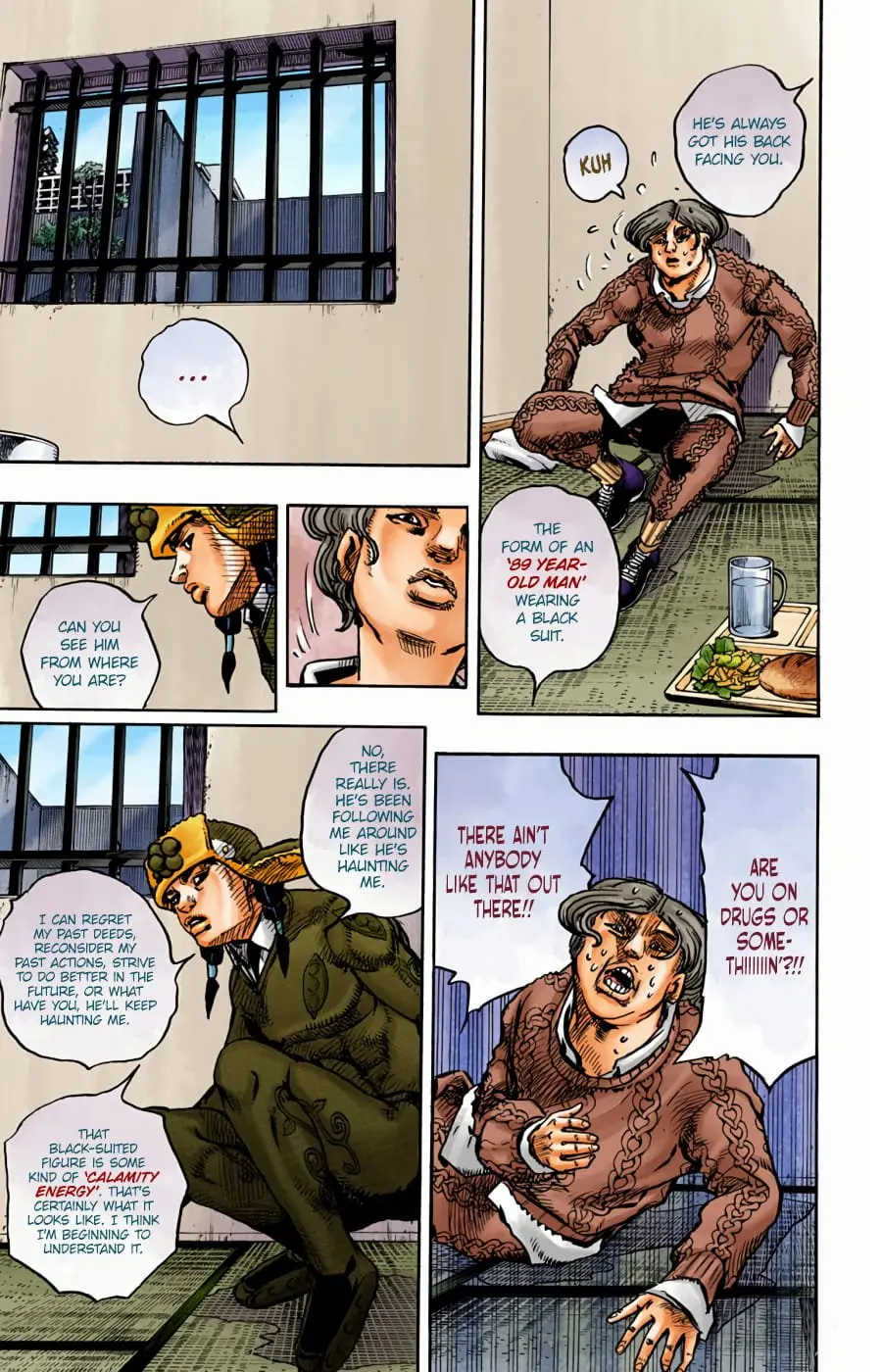 JoJo's Bizarre Adventure, Part 8: JoJolion Colored Manga, chapter 96, page 7