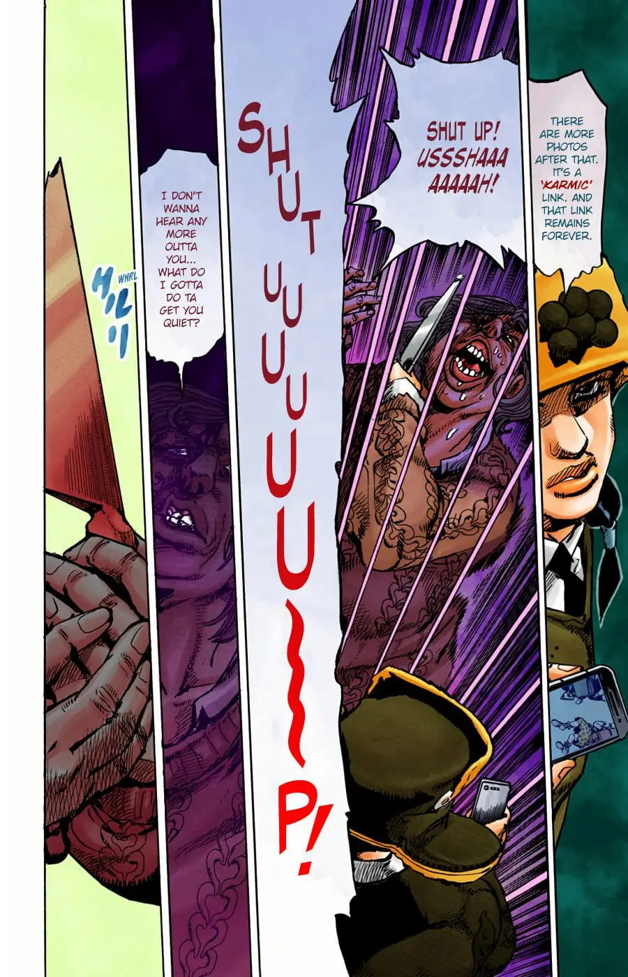 JoJo's Bizarre Adventure, Part 8: JoJolion Colored Manga, chapter 96, page 16