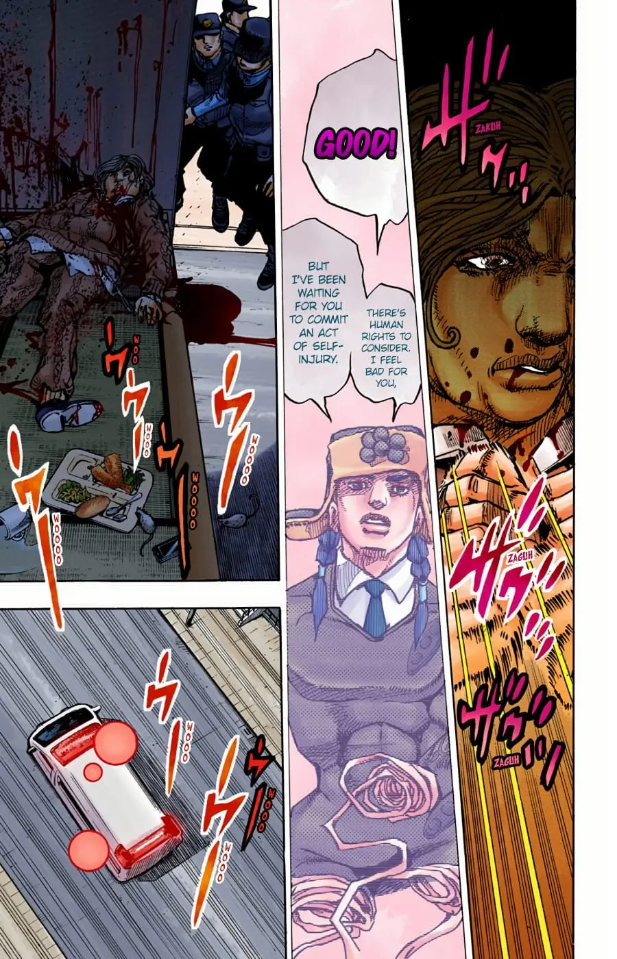 JoJo's Bizarre Adventure, Part 8: JoJolion Colored Manga, chapter 96, page 17