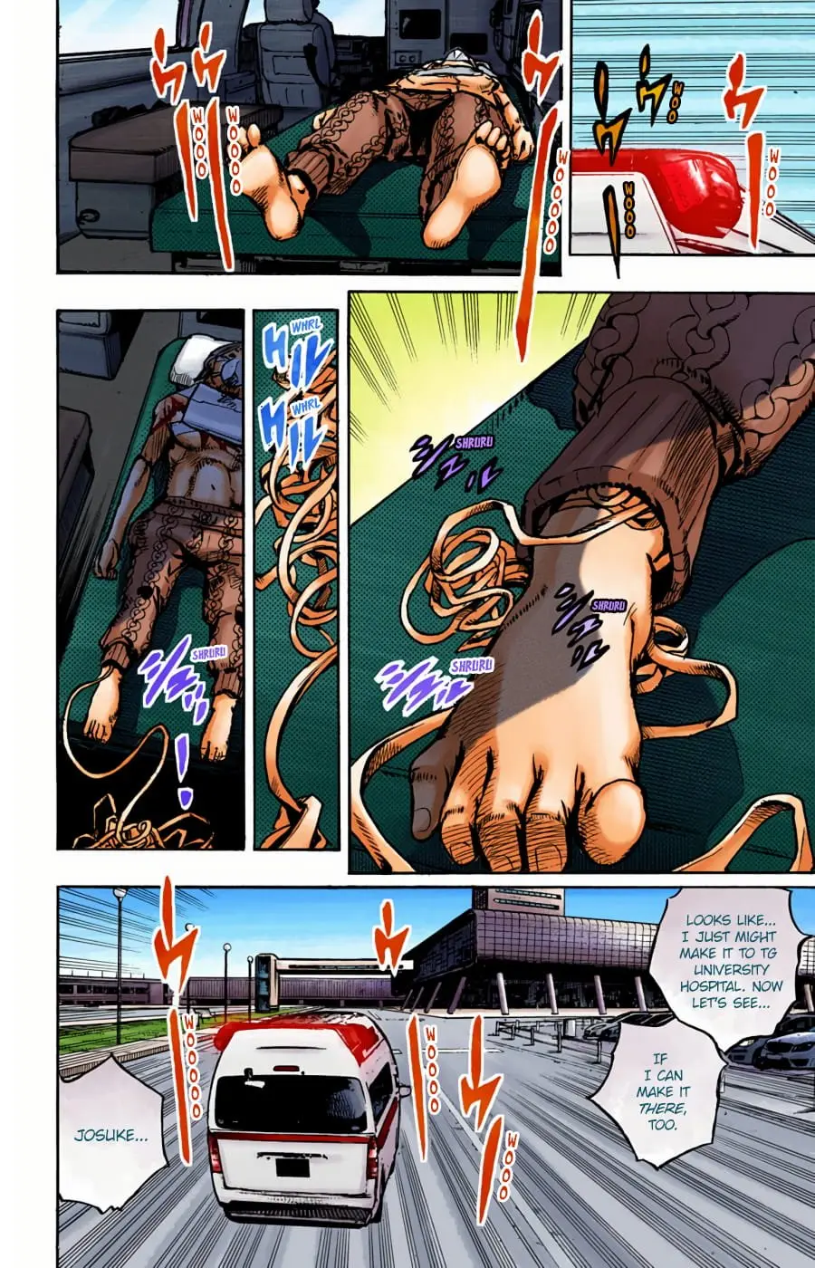 JoJo's Bizarre Adventure, Part 8: JoJolion Colored Manga, chapter 96, page 18