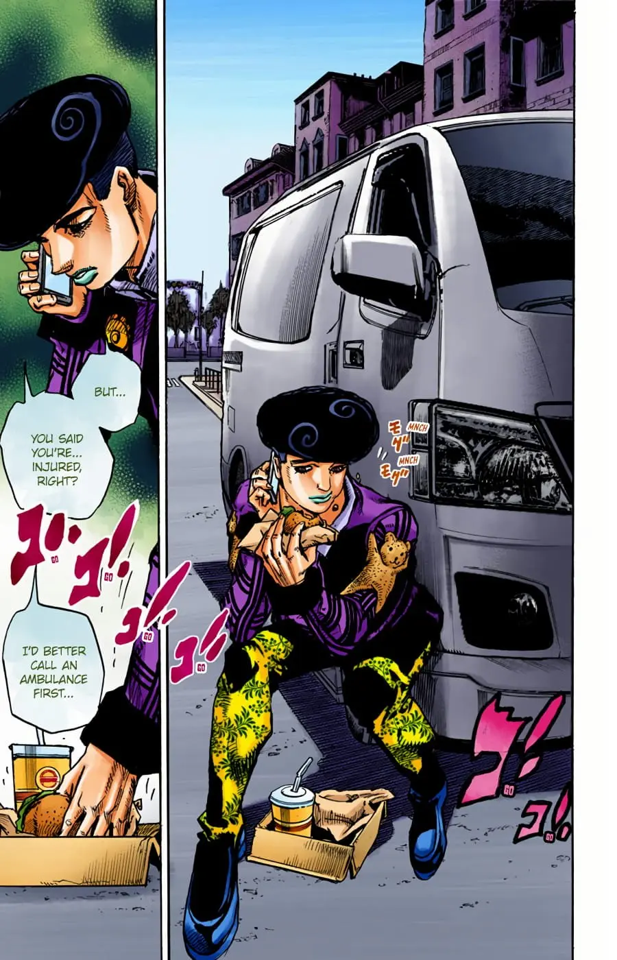 JoJo's Bizarre Adventure, Part 8: JoJolion Colored Manga, chapter 96, page 25