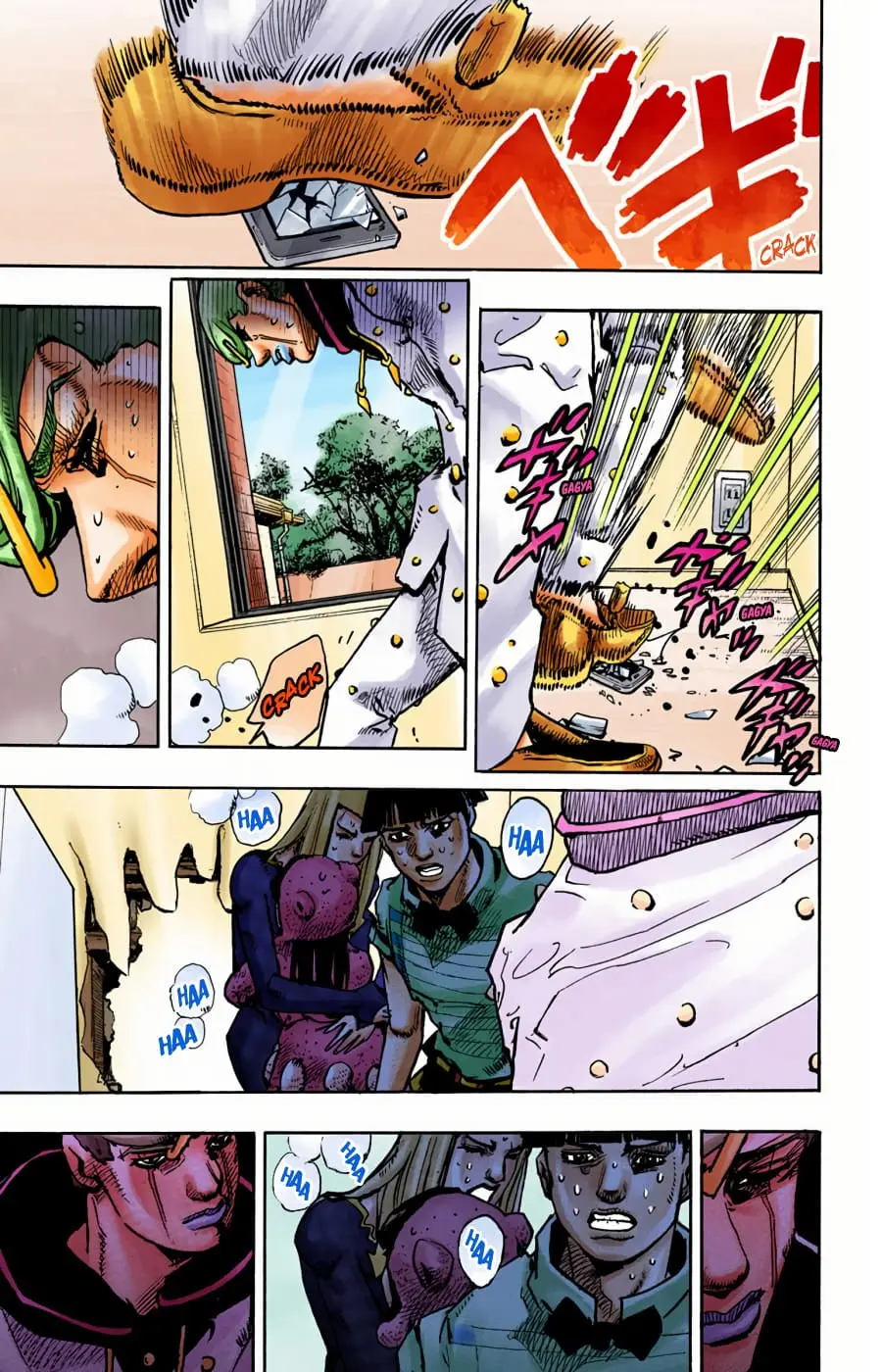 JoJo's Bizarre Adventure, Part 8: JoJolion Colored Manga, chapter 96, page 27
