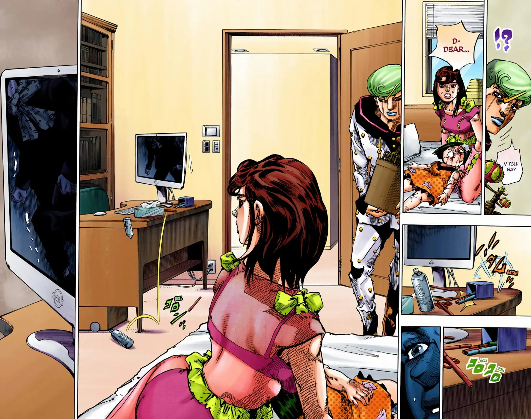 JoJo's Bizarre Adventure, Part 8: JoJolion Colored Manga, chapter 96, page 34