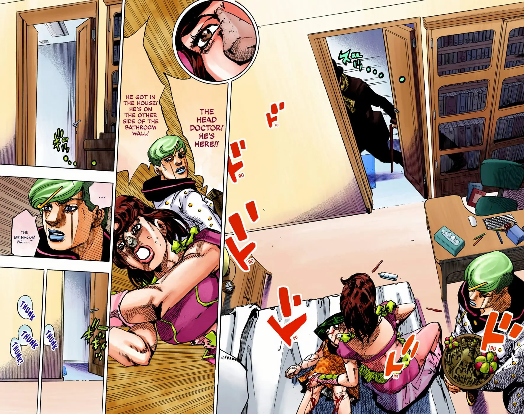 JoJo's Bizarre Adventure, Part 8: JoJolion Colored Manga, chapter 96, page 37