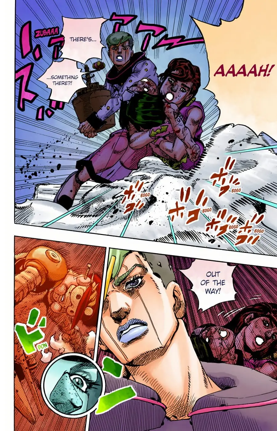 JoJo's Bizarre Adventure, Part 8: JoJolion Colored Manga, chapter 96, page 41